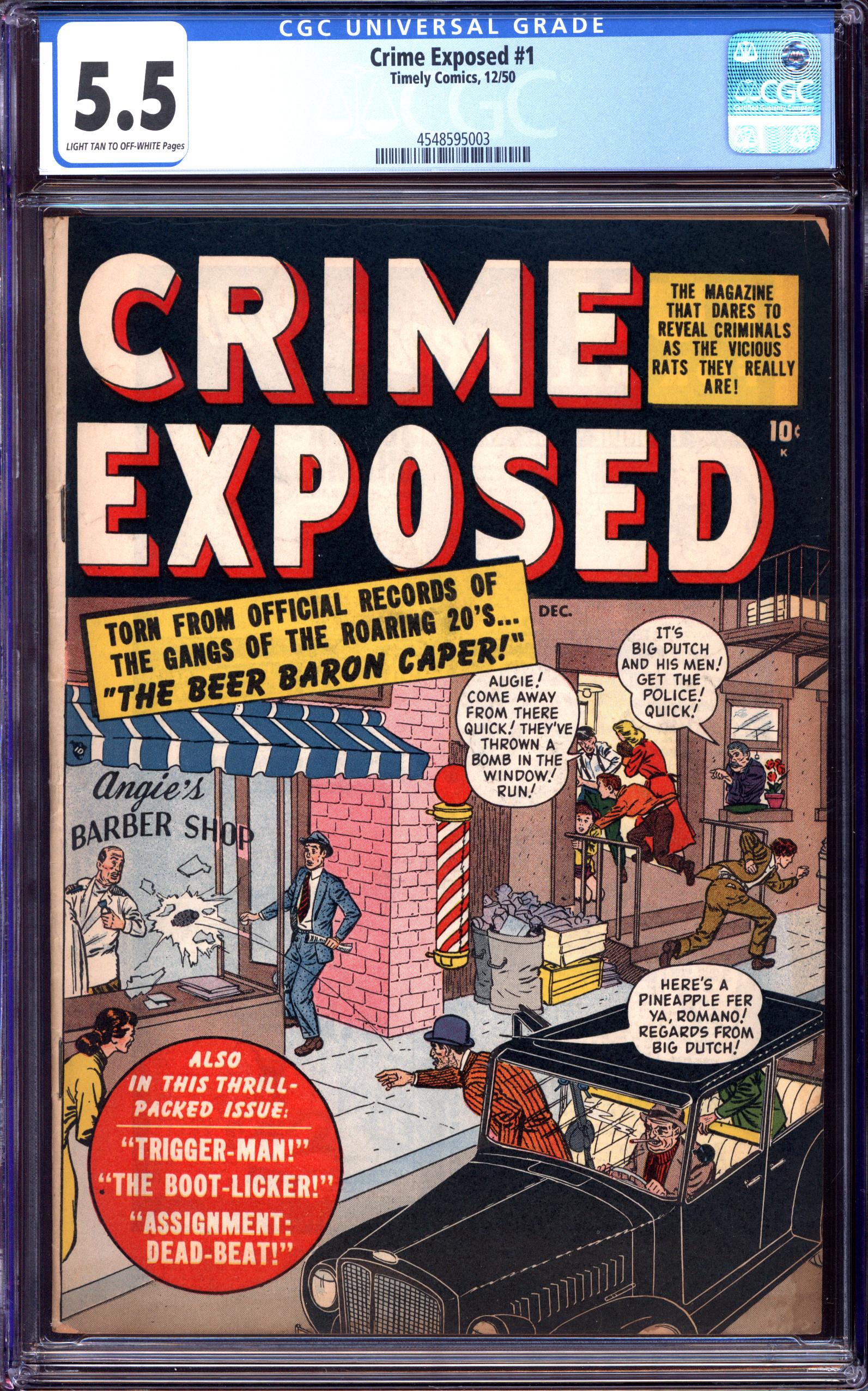 CRIME EXPOSED Front Cover