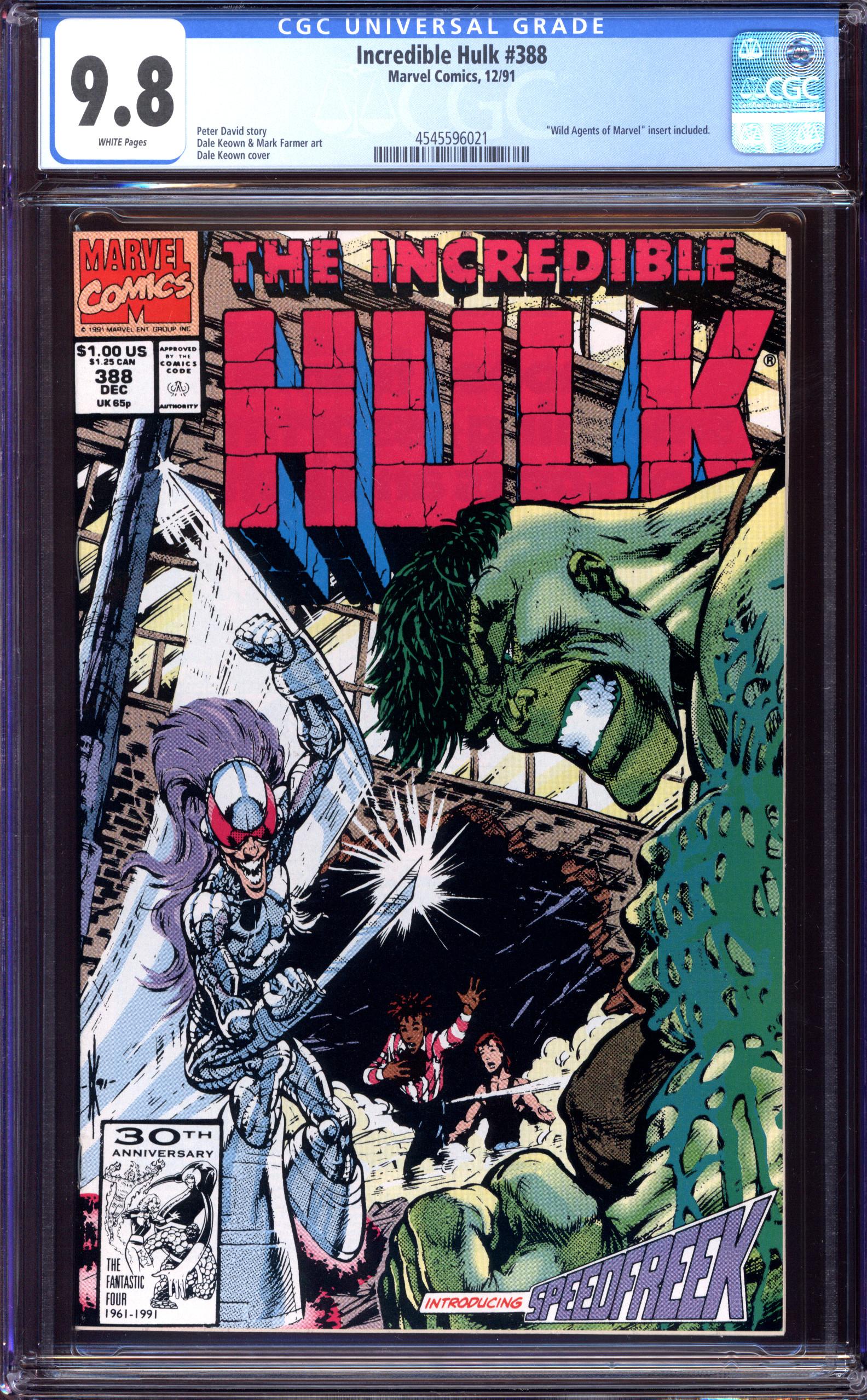 INCREDIBLE HULK Front Cover