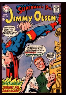 SUPERMAN'S PAL JIMMY OLSEN #109 7.0 front cover