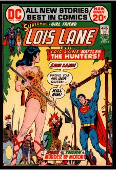 SUPERMAN'S GIRLFRIEND LOIS LANE #124 7.5 front cover