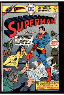SUPERMAN #293 7.5 front cover