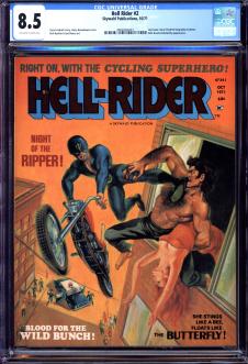 HELL RIDER #2 CGC 8.5 OW/WH PAGES | Reece's Rare Comics