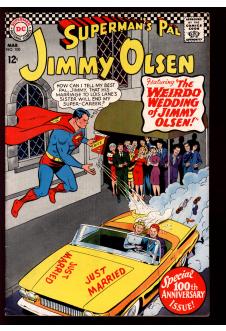 SUPERMAN'S PAL JIMMY OLSEN #100 7.0 front cover