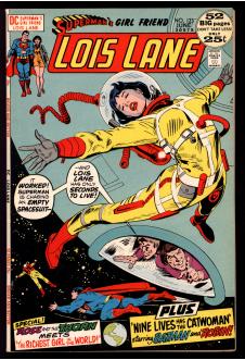 SUPERMAN'S GIRLFRIEND LOIS LANE #123 7.5 front cover