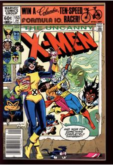 X-MEN #153 9.2 front cover