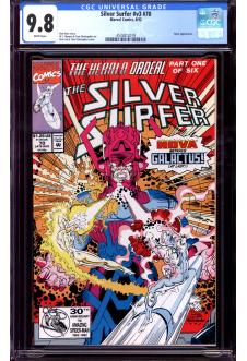 SILVER SURFER #V3 #70 CGC 9.8 WHITE PAGES front cover