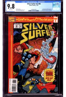 SILVER SURFER #V3 #86 CGC 9.8 WHITE PAGES front cover