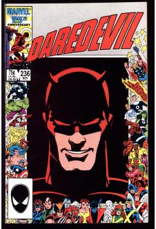 DAREDEVIL #236 9.2 front cover