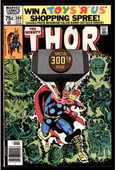 THOR #300 8.0 front cover