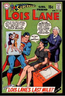 SUPERMAN'S GIRLFRIEND LOIS LANE #100 6.0 front cover