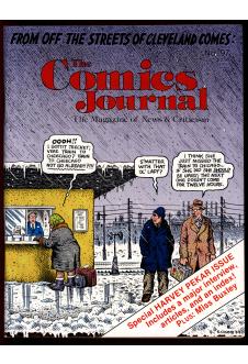 Cover of The Comics Journal #97