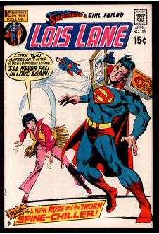 SUPERMAN'S GIRLFRIEND LOIS LANE #109 8.0 front cover