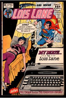 SUPERMAN'S GIRLFRIEND LOIS LANE #115 5.5 front cover