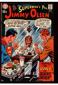 SUPERMAN'S PAL JIMMY OLSEN #124 7.5 front cover