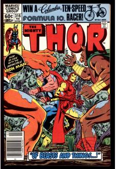 THOR #316 8.0 front cover