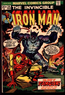 IRON MAN #56 6.0 front cover