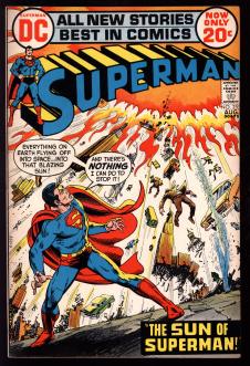 SUPERMAN #255 8.0 front cover
