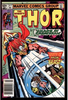THOR #317 9.0 front cover