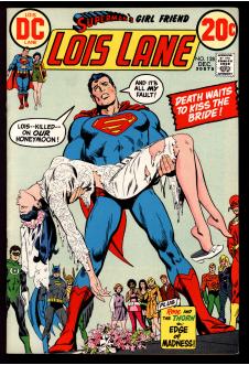 SUPERMAN'S GIRLFRIEND LOIS LANE #128 8.5 front cover