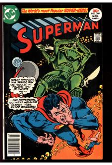 SUPERMAN #309 8.0 front cover