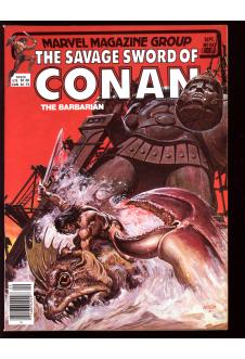 SAVAGE SWORD OF CONAN #80 9.0 front cover