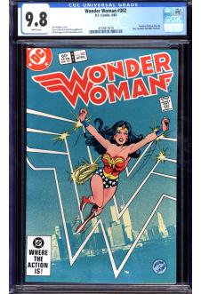 WONDER WOMAN #302 CGC 9.8 WHITE PAGES front cover