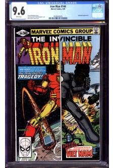 IRON MAN #144 CGC 9.6 WHITE PAGES front cover