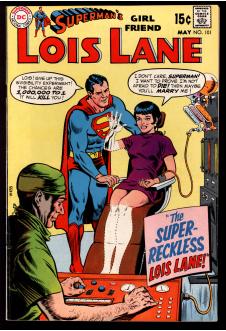 SUPERMAN'S GIRLFRIEND LOIS LANE #101 5.5 front cover