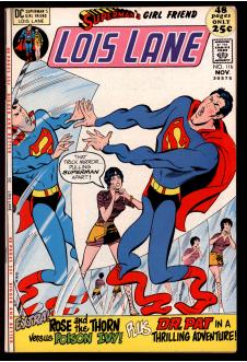 SUPERMAN'S GIRLFRIEND LOIS LANE #116 6.5 front cover