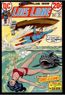 SUPERMAN'S GIRLFRIEND LOIS LANE #127 8.0 front cover