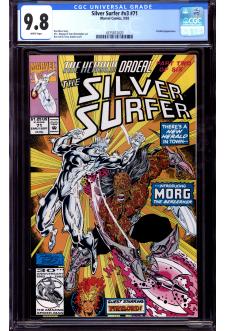 SILVER SURFER #V3 #71 CGC 9.8 WHITE PAGES front cover