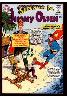 SUPERMAN'S PAL JIMMY OLSEN #85 7.0 front cover