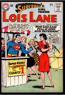 SUPERMAN'S GIRLFRIEND LOIS LANE #53 5.5 front cover