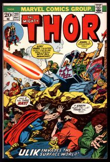 Cover of Thor #211