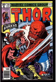 Cover of Thor #285