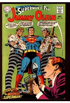 SUPERMAN'S PAL JIMMY OLSEN #114 7.0 front cover