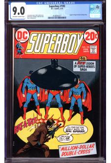 SUPERBOY #193 CGC 9.0 OW/WH PAGES front cover