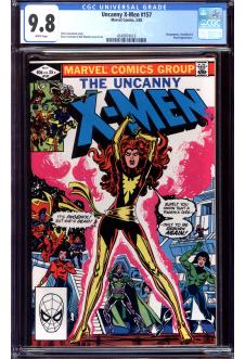 X-MEN #157 CGC 9.8 WHITE PAGES front cover