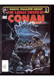SAVAGE SWORD OF CONAN #82 7.0 front cover