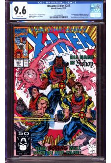 X-MEN #282 CGC 9.6 WHITE PAGES front cover