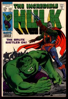 INCREDIBLE HULK #112 7.0 front cover