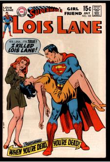 SUPERMAN'S GIRLFRIEND LOIS LANE #102 5.0 front cover