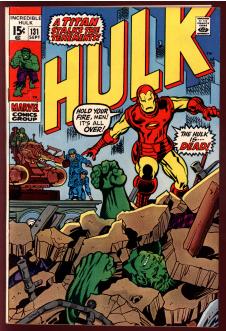 INCREDIBLE HULK #131 4.0 front cover