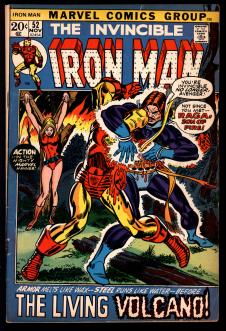 IRON MAN #52 5.5 front cover