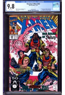 X-MEN #282 CGC 9.8 WHITE PAGES front cover