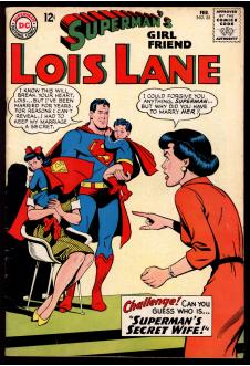 SUPERMAN'S GIRLFRIEND LOIS LANE #55 5.0 front cover
