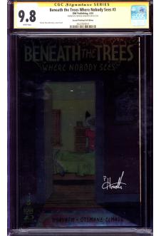 BENEATH THE TREES WHERE NOBODY SEES #3 CGC 9.8 WHITE PAGES 2ND PRINT front cover