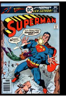 SUPERMAN #302 8.5 front cover
