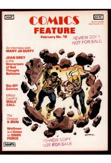 Cover of Comics Feature #16