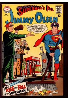 SUPERMAN'S PAL JIMMY OLSEN #107 5.0 front cover
